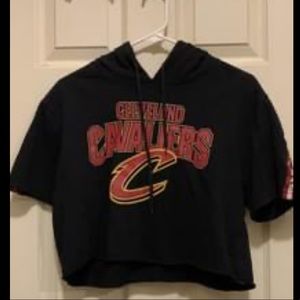 NBA Cavs - cropped hoodie